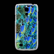 Coque Samsung Galaxy S4mini Banc de poissons bleus