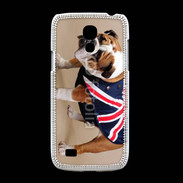 Coque Samsung Galaxy S4mini Bulldog anglais en tenue