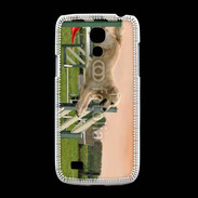 Coque Samsung Galaxy S4mini Agility Golden retriever