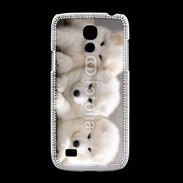 Coque Samsung Galaxy S4mini Chiot japonais blanc