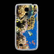 Coque Samsung Galaxy S4mini Poisson et coraux de toutes les couleurs