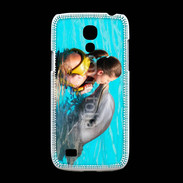 Coque Samsung Galaxy S4mini Bisou de dauphin