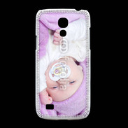 Coque Samsung Galaxy S4mini Amour de bébé en violet