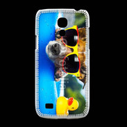 Coque Samsung Galaxy S4mini Chien à la piscine 5