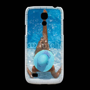 Coque Samsung Galaxy S4mini Femme à la piscine