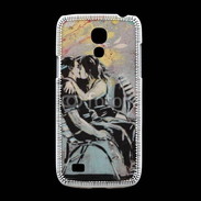 Coque Samsung Galaxy S4mini Kiss graffiti