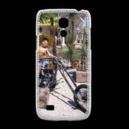 Coque Samsung Galaxy S4mini Femme sexy moto 2