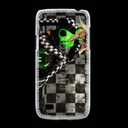 Coque Samsung Galaxy S4mini Femme sexy moto 4