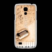 Coque Samsung Galaxy S4mini Dirty music background