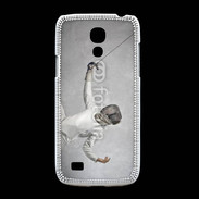 Coque Samsung Galaxy S4mini Escrime noir et blanc