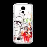 Coque Samsung Galaxy S4mini Illustration de cycliste 2