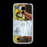 Coque Samsung Galaxy S4mini Rugbyman avec ballon