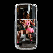 Coque Samsung Galaxy S4mini Musculation féminine 3