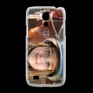 Coque Samsung Galaxy S4mini Petite fille équitation