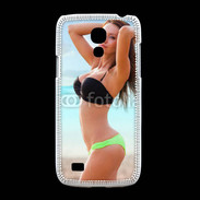 Coque Samsung Galaxy S4mini Belle femme à la plage 10