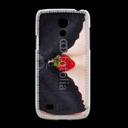 Coque Samsung Galaxy S4mini soutien gorge avec une fraise