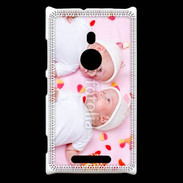 Coque Nokia Lumia 925 Jumeaux avec bonbons