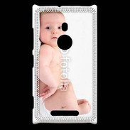 Coque Nokia Lumia 925 Bébé allongé sur le dos