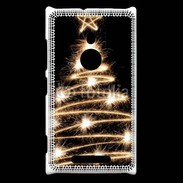 Coque Nokia Lumia 925 Sapin de noël feu d'artifice