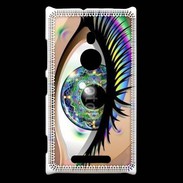 Coque Nokia Lumia 925 Œil hippie