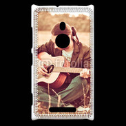 Coque Nokia Lumia 925 Guitariste peace and love 1