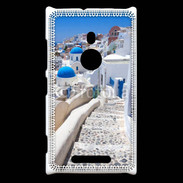 Coque Nokia Lumia 925 Village sur l'Île de Santorini en Grêce