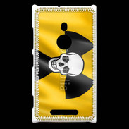 Coque Nokia Lumia 925 Tête de mort radioactive