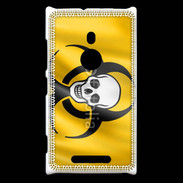 Coque Nokia Lumia 925 Tête de mort Biohazard