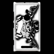 Coque Nokia Lumia 925 Tête de mort Gangster