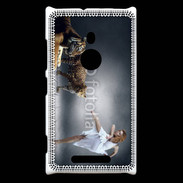 Coque Nokia Lumia 925 Danseuse avec tigre