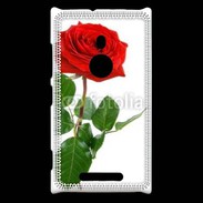 Coque Nokia Lumia 925 Rose rouge 2
