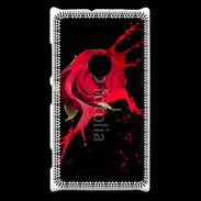 Coque Nokia Lumia 925 Rose splash
