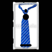 Coque Nokia Lumia 925 Cravate bleue