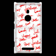 Coque Nokia Lumia 925 Fashion mots