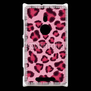 Coque Nokia Lumia 925 Léopard rose
