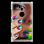 Coque Nokia Lumia 925 Bouche et ongles multicouleurs 5
