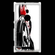 Coque Nokia Lumia 925 Voiture noire