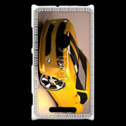 Coque Nokia Lumia 925 Belle voiture jaune et noire