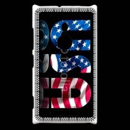 Coque Nokia Lumia 925 Logo USA 5