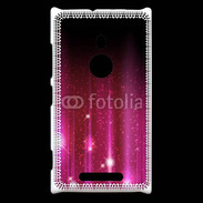 Coque Nokia Lumia 925 Rideau rose à strass