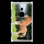 Coque Nokia Lumia 925 Poulain marron et blanc