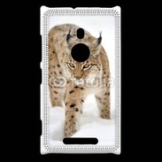 Coque Nokia Lumia 925 Lynx des neiges