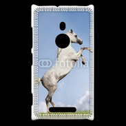 Coque Nokia Lumia 925 Cheval arable robe grise
