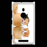 Coque Nokia Lumia 925 Chaton dans des coquilles d'oeuf