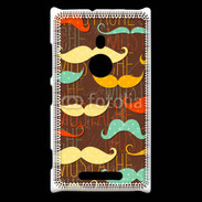 Coque Nokia Lumia 925 Fond en moustache