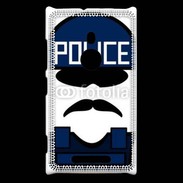 Coque Nokia Lumia 925 Moustache policier