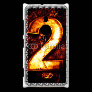 Coque Nokia Lumia 925 Deux en feu