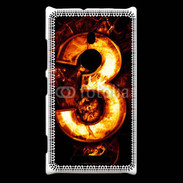 Coque Nokia Lumia 925 Trois en feu