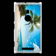 Coque Nokia Lumia 925 Belle plage ensoleillée 1