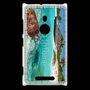 Coque Nokia Lumia 925 Belle plage avec tortue